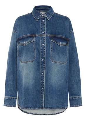Viva skjorte Vintage Blue Denim Gestuz 